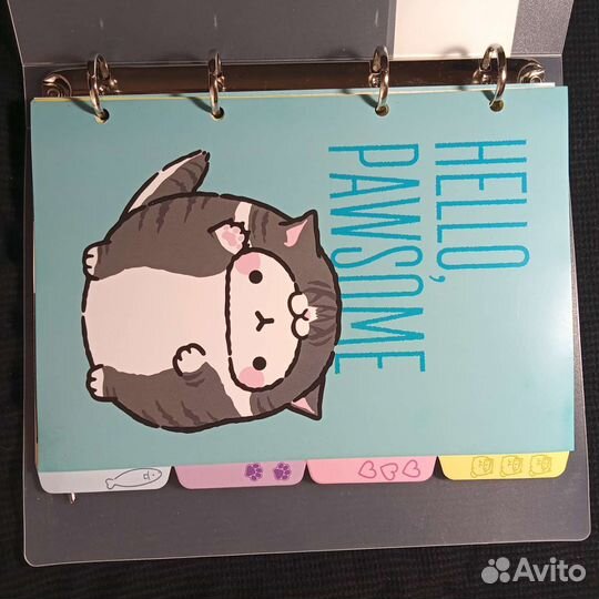 Тетрадка на кольцах