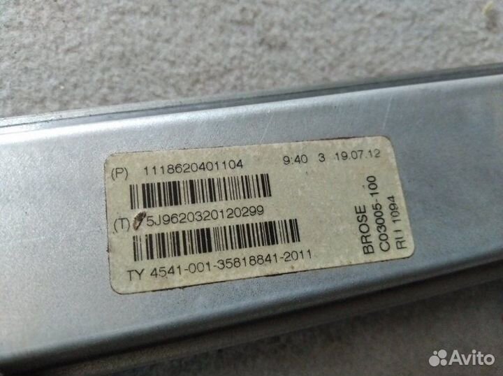 Стеклоподъемный механизм задний левый LADA Granta