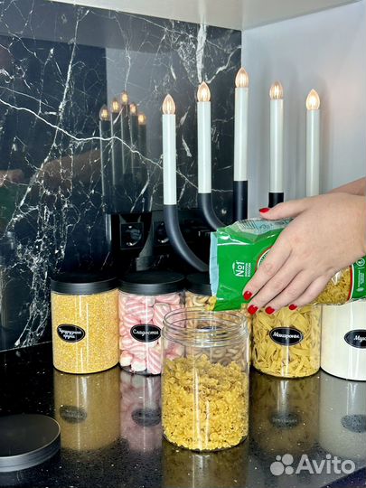 Банки для сыпучих продуктов