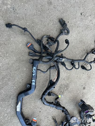 Подкапотная проводка kia rio 2 1.4