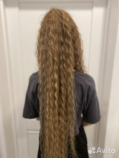 Хвост шиньон афрохвост 80 см