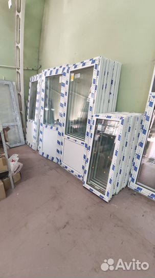 Окна глухие пвх