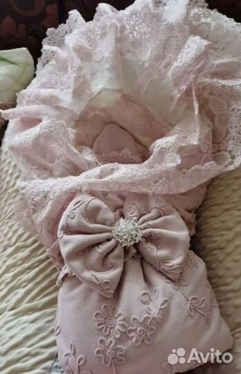 Конверт на выписку зима - весна, для девочки