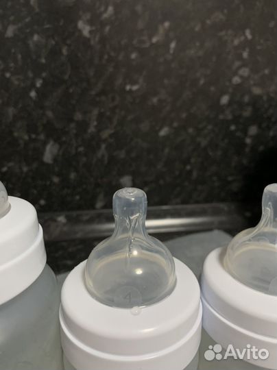 Бутылочки avent и молокоотсос