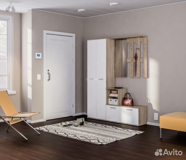 Прихожая Крона новая Белый