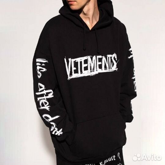 Худи Vetements оверсайз (хит 2024)