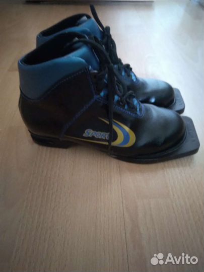 Беговые лыжи Larsen Active 3D 180 см Палки Ботинки