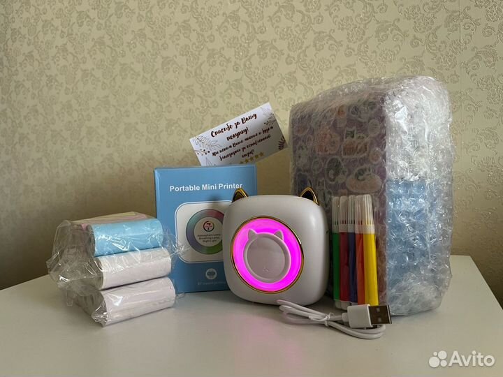 Портативный мини принтер