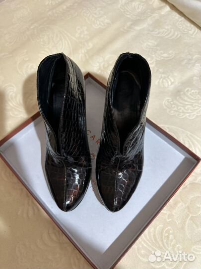 Ботильоны 38 натуральная кожа