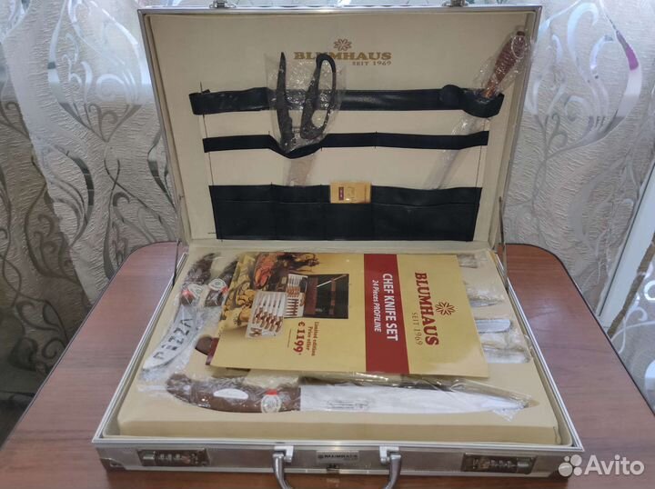 Набор ножей и вилок для барбекю и пикника