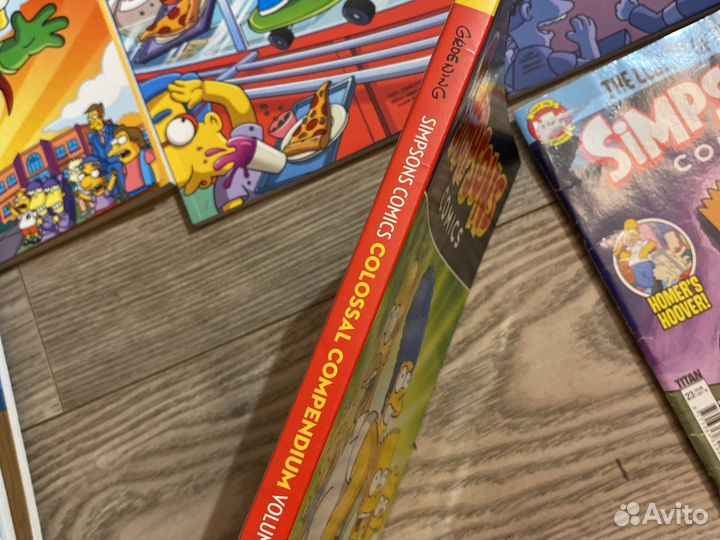 Simpsons Comics Комиксы Симпсоны на англ. языке