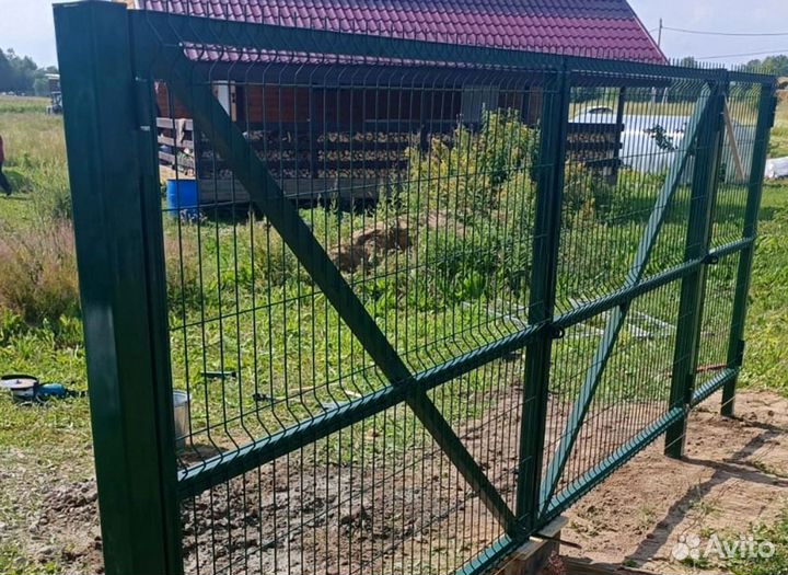 Сетка 3D для забора от производителя