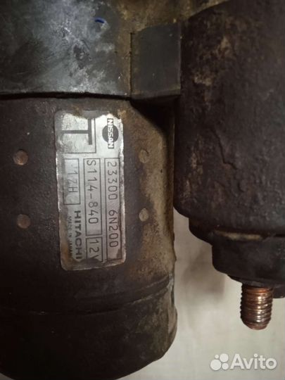 Стартер на ниссан примера р12