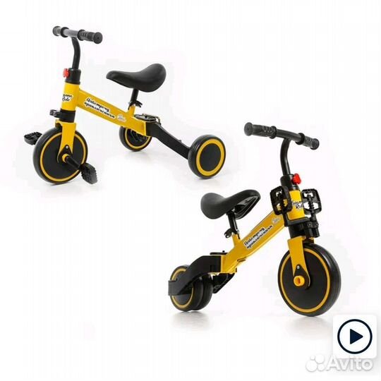 Велосипед беговел 3 в 1