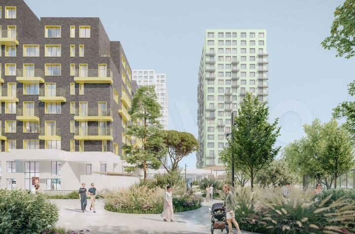 Квартира-студия, 33,6 м², 7/24 эт.