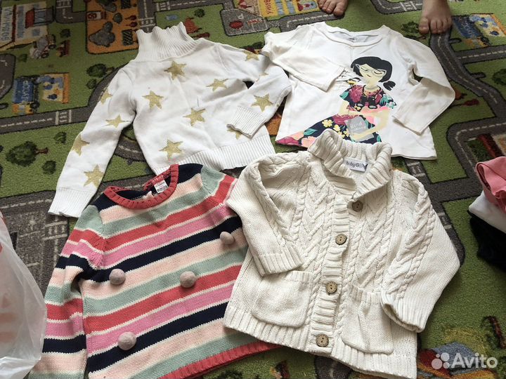 Одежда на девочку 86 92 пакетом
