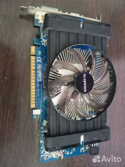 Видеокарта gigabyte GV-N550D5-1GI