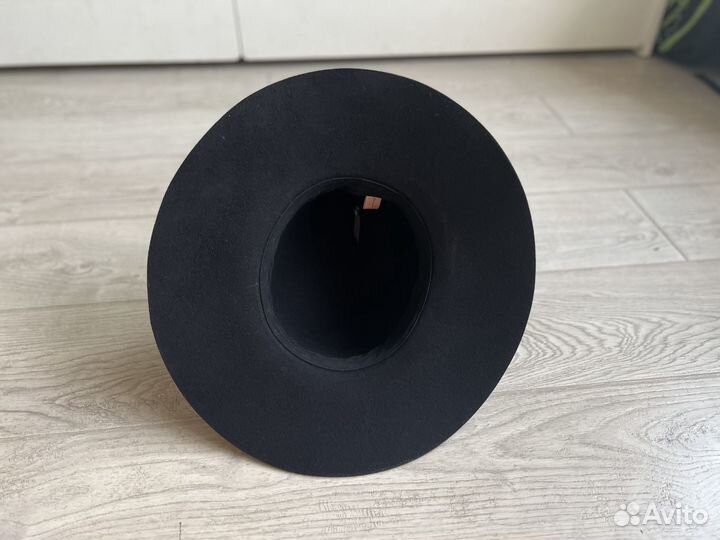 Шляпа черная Эконика шерсть