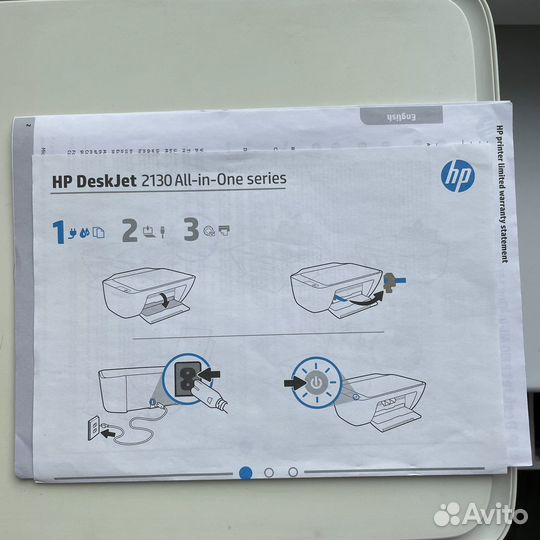 Принтер HP deskjet 2130