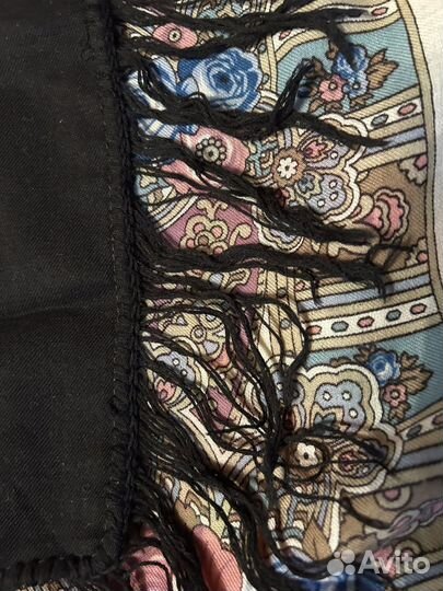 Павлопосадский платок шерсть