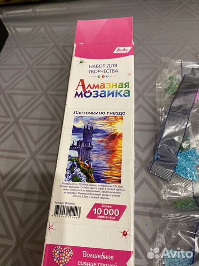 Алмазная мозайка ласточкино гнездо