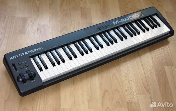 M audio keystation 61 midi клавиатура