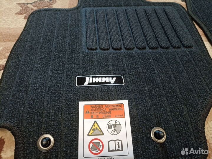 Оригинальные ковры салона Suzuki Jimny