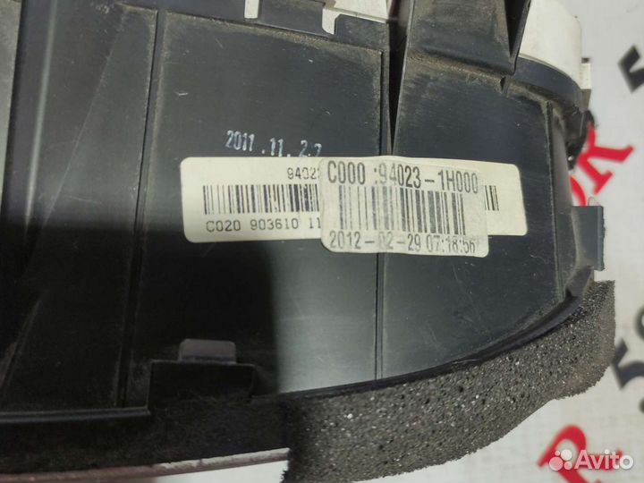 Щиток приборов KIA Ceed ED МКПП