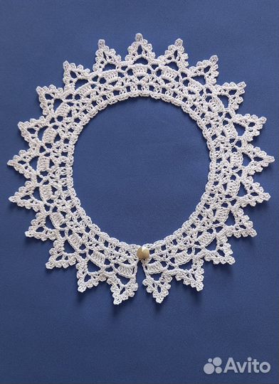 Воротник вязаный