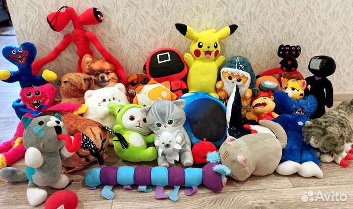 Игрушки мягкие