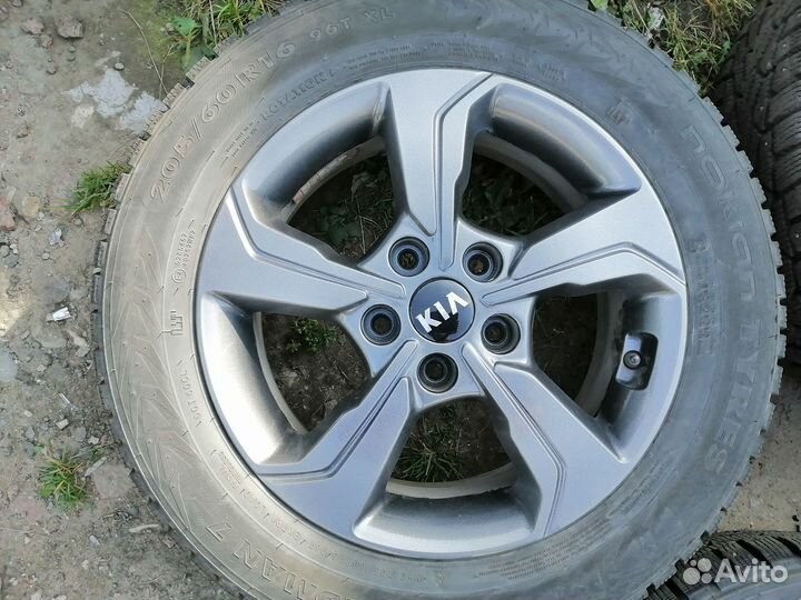 Оригинальные колёса r16 kia ceed k5 k 5 зимние