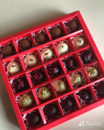 Трюфели ручной работы, конфеты, шоколад, подарки