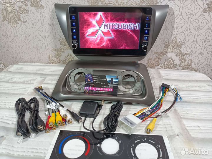 Магнитола Mitsubishi lancer 9 android