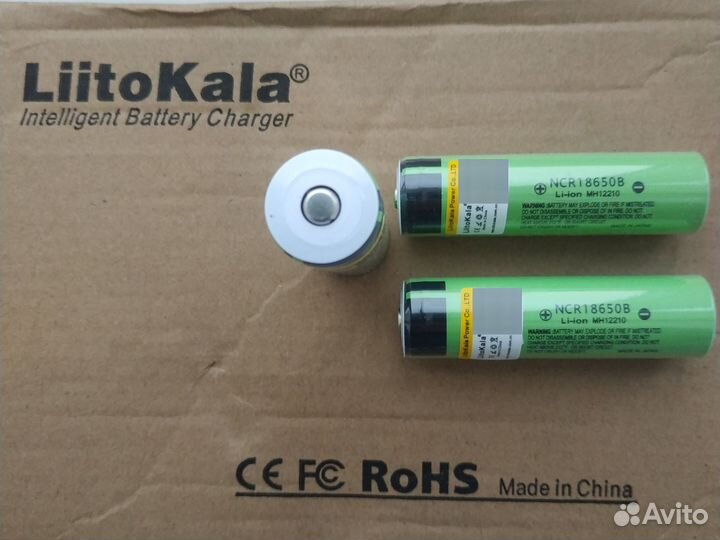 АКБ 18650 Li-ion.LiitoKala 3400mAh