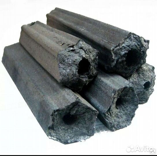Древесный уголь в брикетах