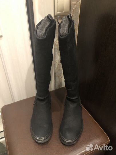 Сапоги зимние женские 37 ecco