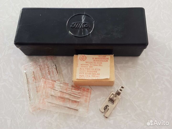 Иглы, шпульки,нитки СССР