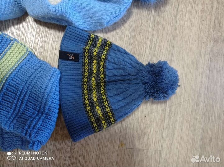 Шапки детские и шарф