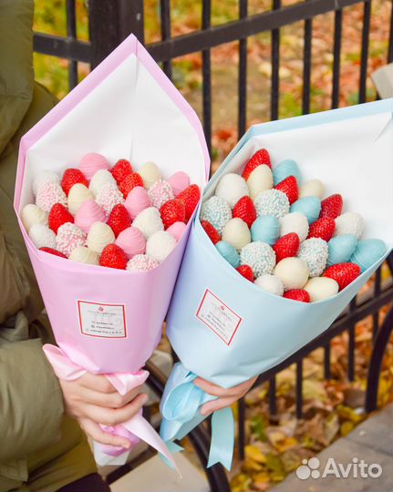 Клубничный букет