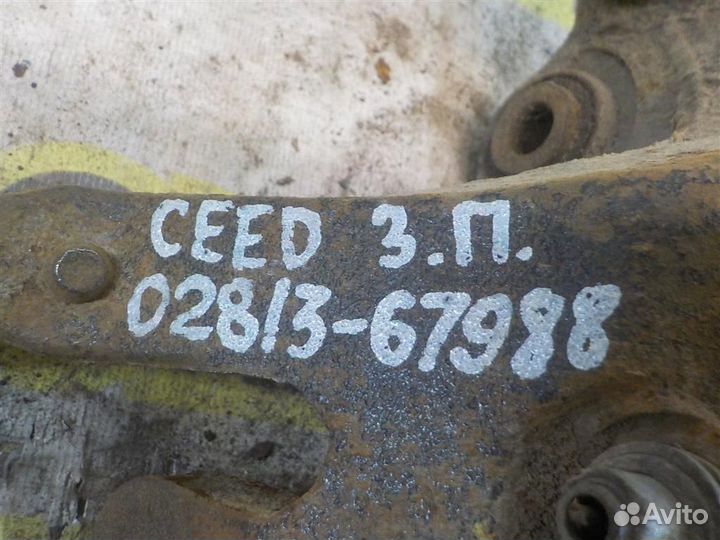 Кулак поворотный задний правый KIA Ceed (ED) 2006