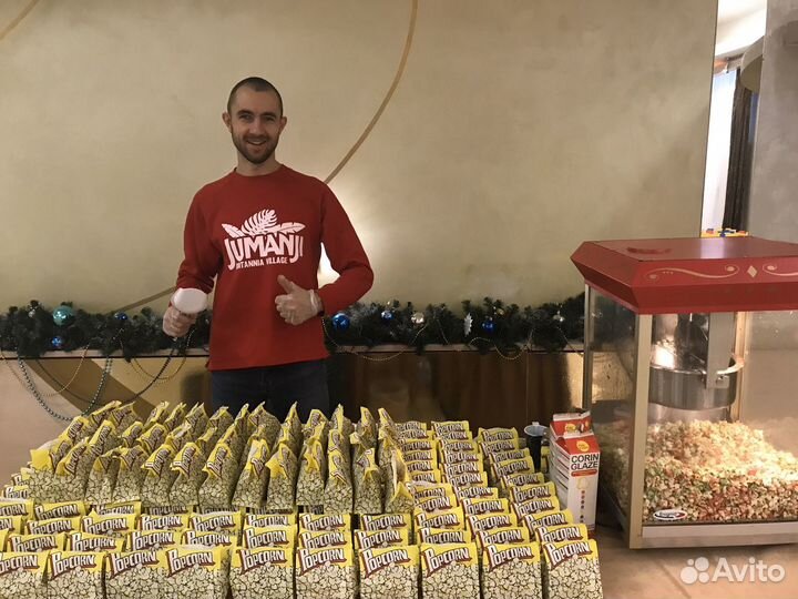 Сладкая вата и попкорн на праздник