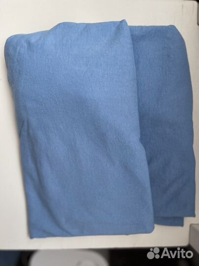 Простынь на резинке 120 60 IKEA 2шт