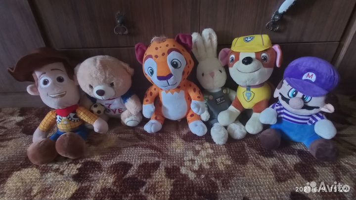 Мягкие игрушки новые