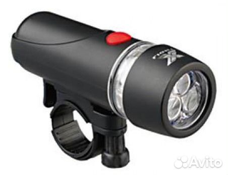 Фара передняя XC-735A водостойкая, 3 диода