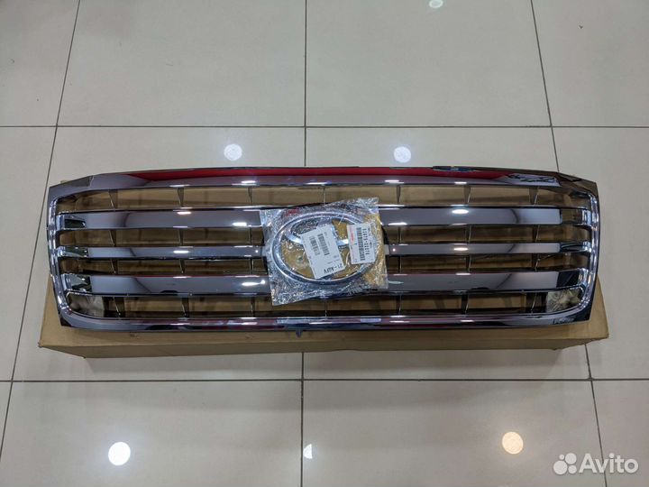 Решётка радиатора хром land cruiser 100 2005-2007