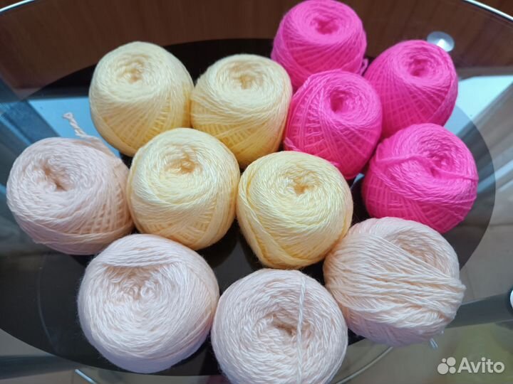 Пряжа для вязания советская шерсть СССР