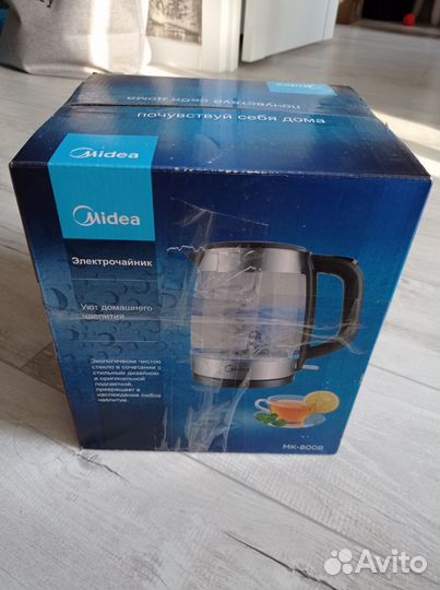 Электрочайник новый Midea