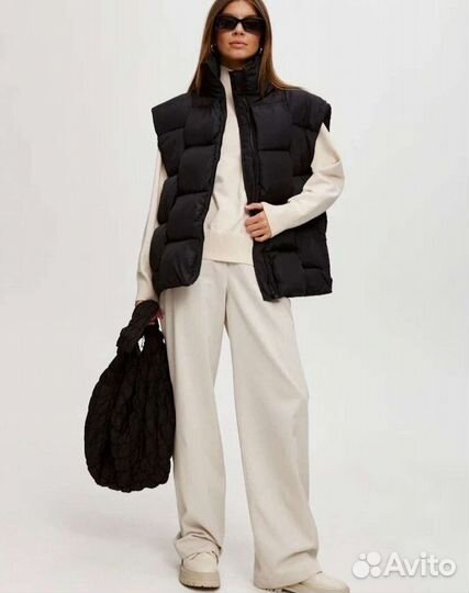 Жилетка женская утепленная 44