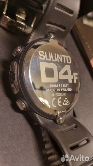 Suunto D4f Подводный компьютер часы для фридайвинг