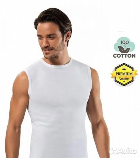 Майка мужская хлопок